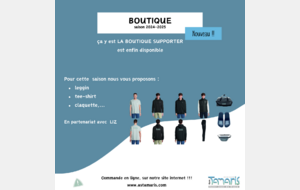 OUVERTURE DE LA BOUTIQUE